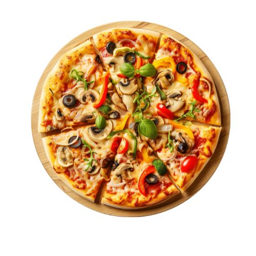 Fresh pizza at Bite'nJoy